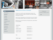 Tablet Screenshot of lindner-montagebau.de